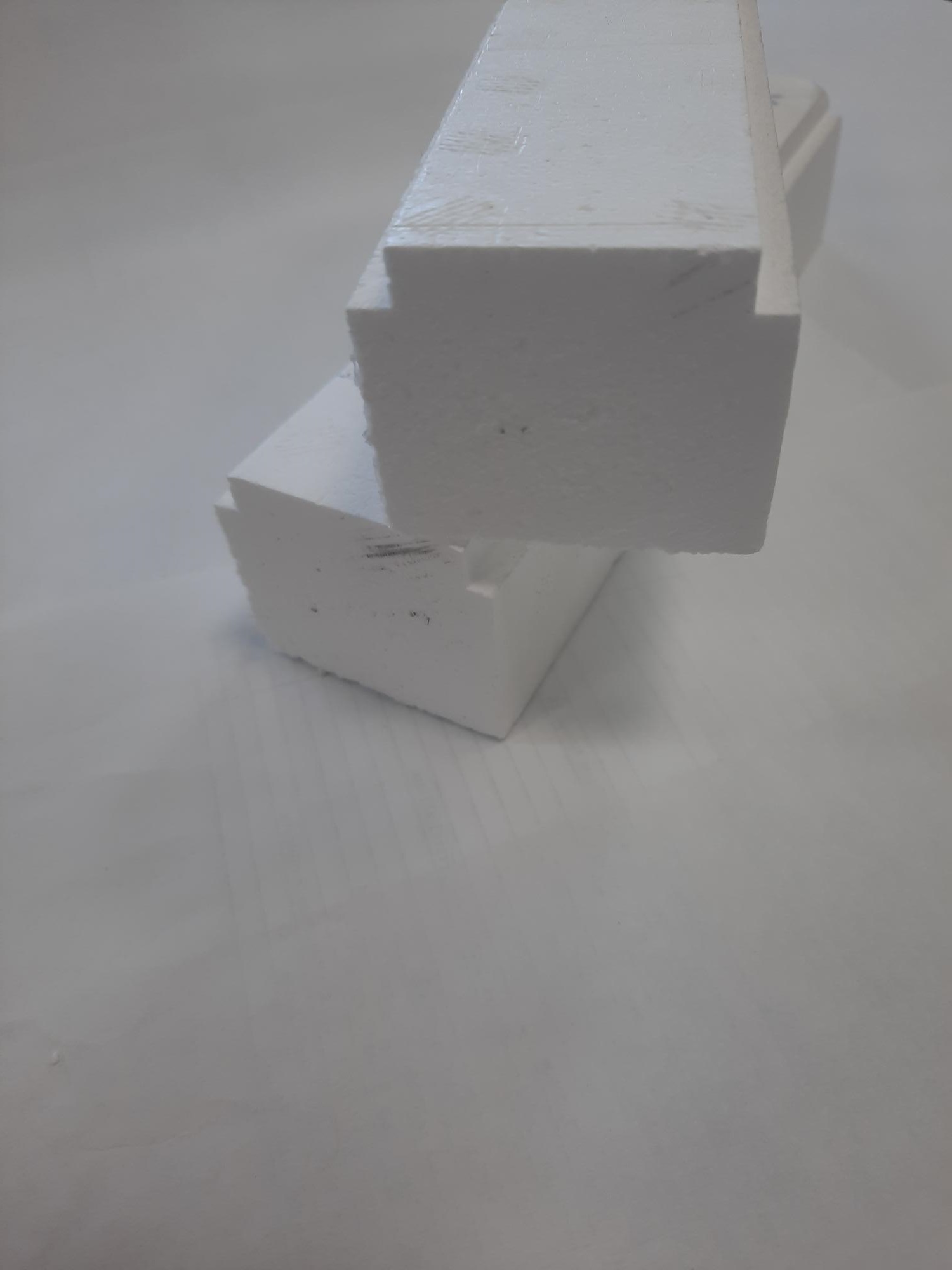 Теплый подставочный профиль, совместим с профилем VEKA 70, WHS 70, Deceuninck 70 (1200*45*38). Рис. 1