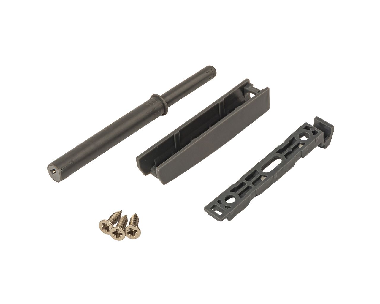 Толкатель Push-to-Open Firmax Smartline, плечо 38мм, внешнее крепление, темно-серый. Рис. 3