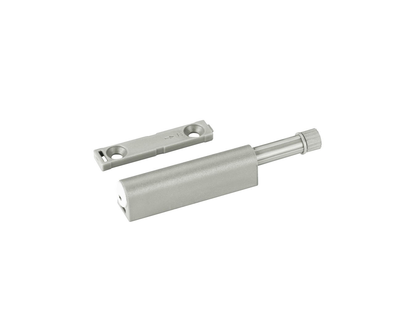 Толкатель Push-to-Open Firmax для фасадов, плечо = 39,7мм, скрытое крепление (2 части). Рис. 1 Толкатель Push-to-Open Firmax для фасадов, плечо = 39,7мм, скрытое крепление (2 части). Рис. 1