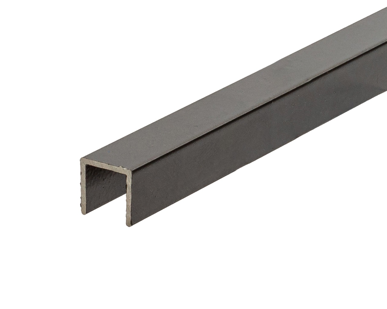 Торцевая планка П-обр. для стеновых панелей черный