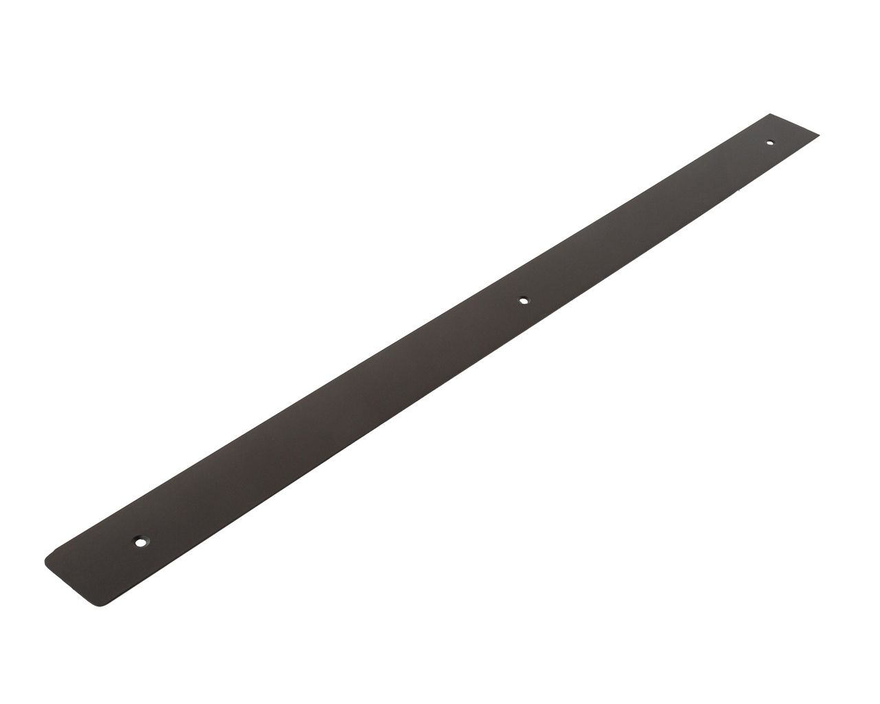 Торцевая планка для столешниц R3 600x38 мм, правая, алюминий черный