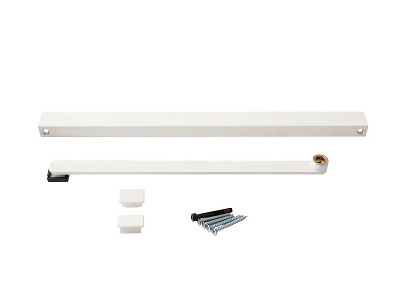 015695 Тяга скользящая к доводчику TS 3000/5000 Белый RAL9016. Рис. 3