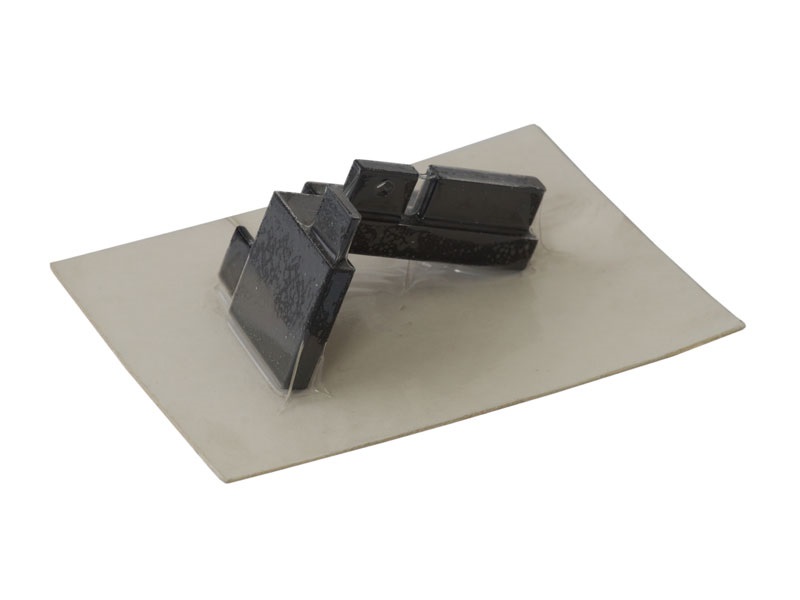 Угол 90° внешний верхнего профиля GOLA Alphalux,, алюминий черный. Рис. 3