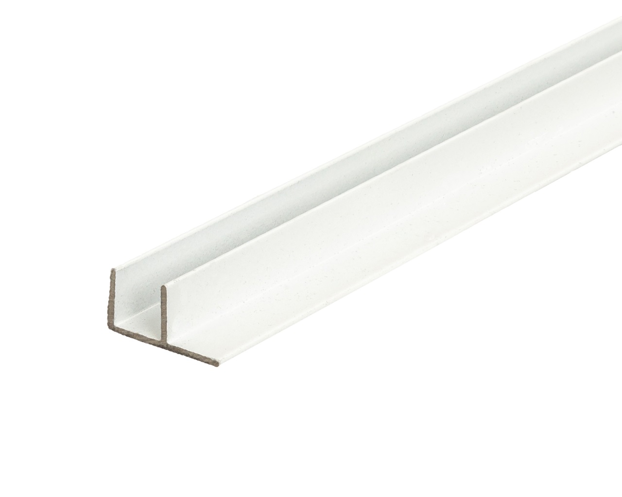Угловая планка F-обр. для стеновых панелей, белый