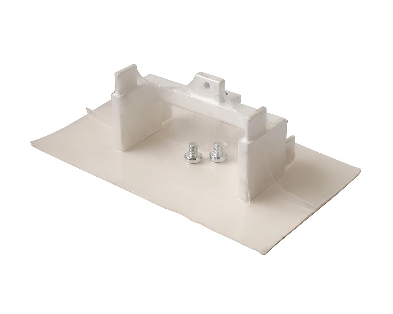 Угол 90° внешний среднего профиля GOLA Alphalux, алюминий белый. Рис. 1