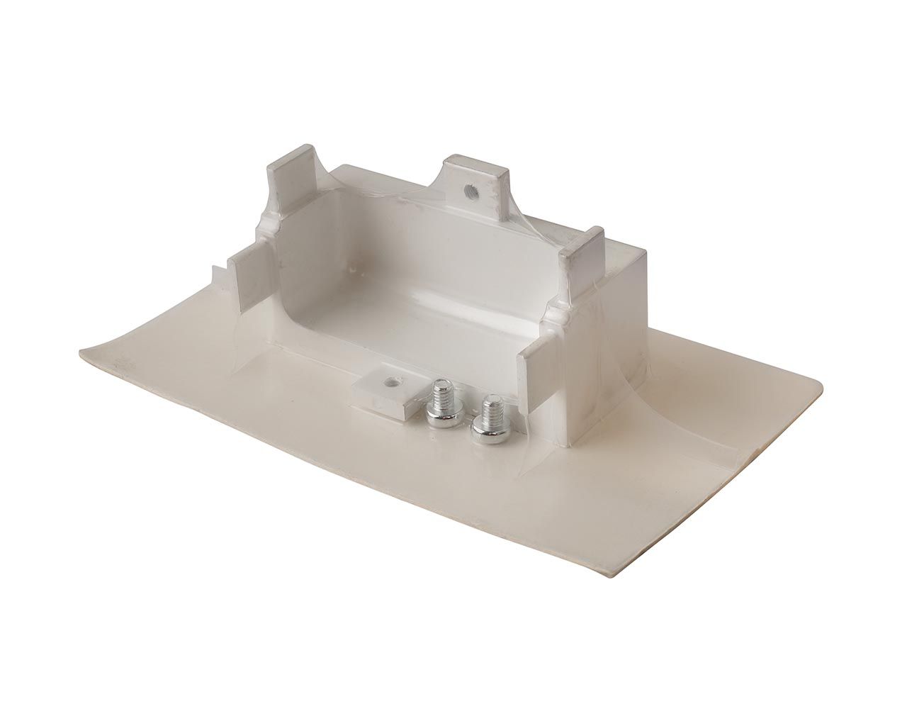 Угол 90° внутренний среднего профиля GOLA Alphalux, алюминий белый. Рис. 1