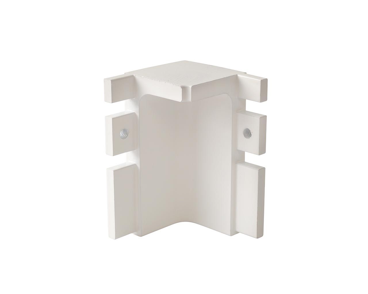 Угол 90° внутренний верхнего профиля GOLA Alphalux, алюминий белый. Рис. 3 Угол 90° внутренний верхнего профиля GOLA Alphalux, алюминий белый. Рис. 3