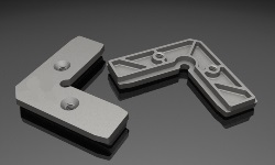 Угол соединительный 16 мм для фасадного профиля FIRMAX, отв. M4, замак