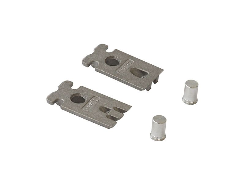 Угол соединительный створки (5 частей: 2штифта+2 пластины+ шуруп), GOS-S, 02923000N. Рис. 3 Угол соединительный створки (5 частей: 2штифта+2 пластины+ шуруп), GOS-S, 02923000N. Рис. 3