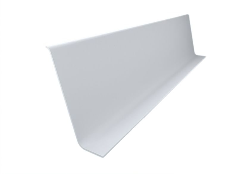 Уголок ART 70х20х2мм 105 градусов белый 6,0 м (ART0070)