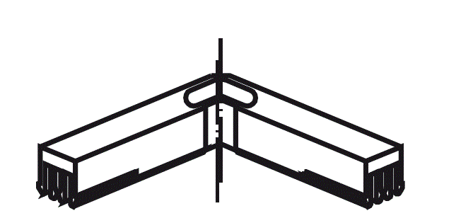 Уголок на створку