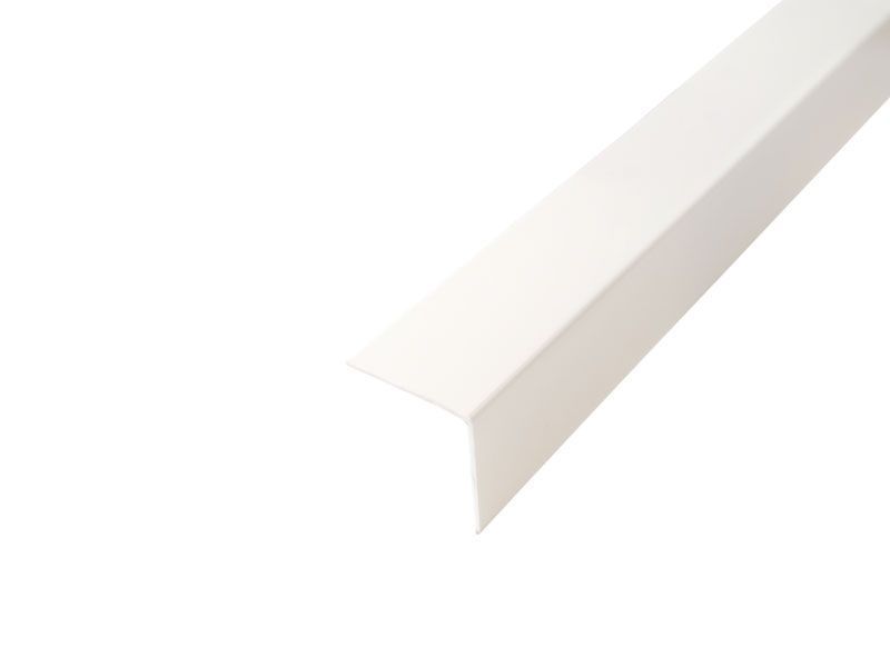 Уголок ПВХ Bauset TPL 30х30х0,8 белый матовый 3,0 м