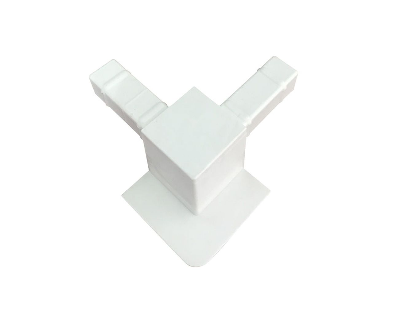 Уголок для внутреннего усиленного профиля, белый. Рис. 1