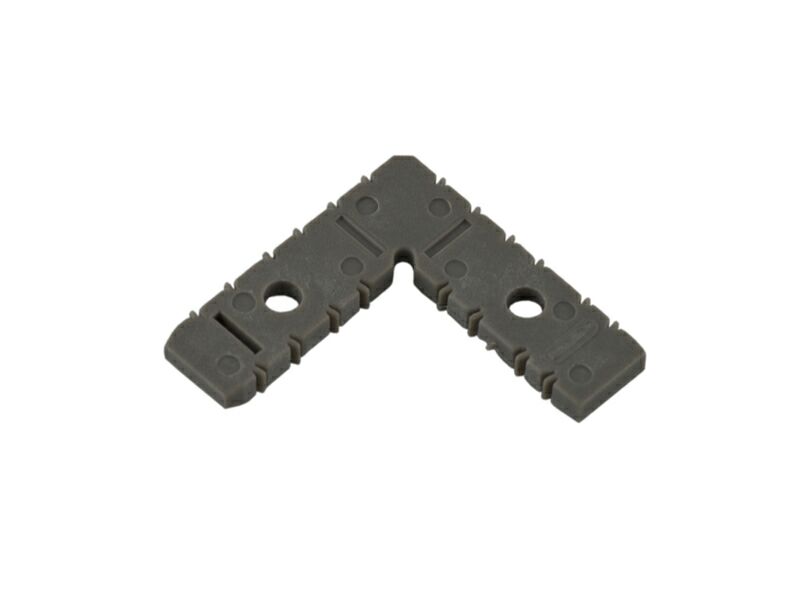 Уголок основной АЛЮСТАРТ, 14x50 мм, пластик. Рис. 1