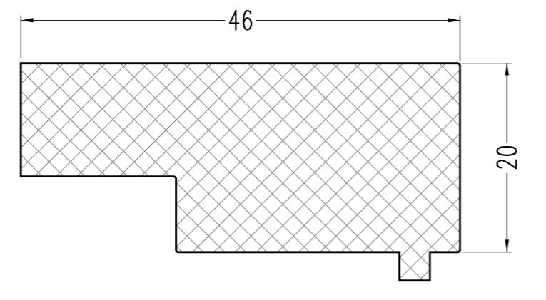 Уплотнитель Алюстарт на профиль-порог, EPDM, черный. Рис. 3 Уплотнитель Алюстарт на профиль-порог, EPDM, черный. Рис. 3