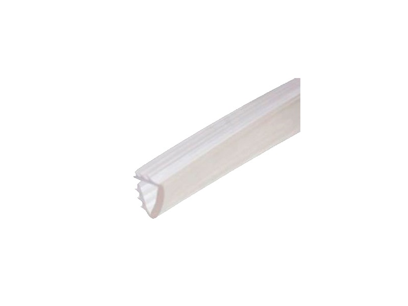 FIRMAX Уплотнитель ПВХ под вставку 8 мм, бесцветный