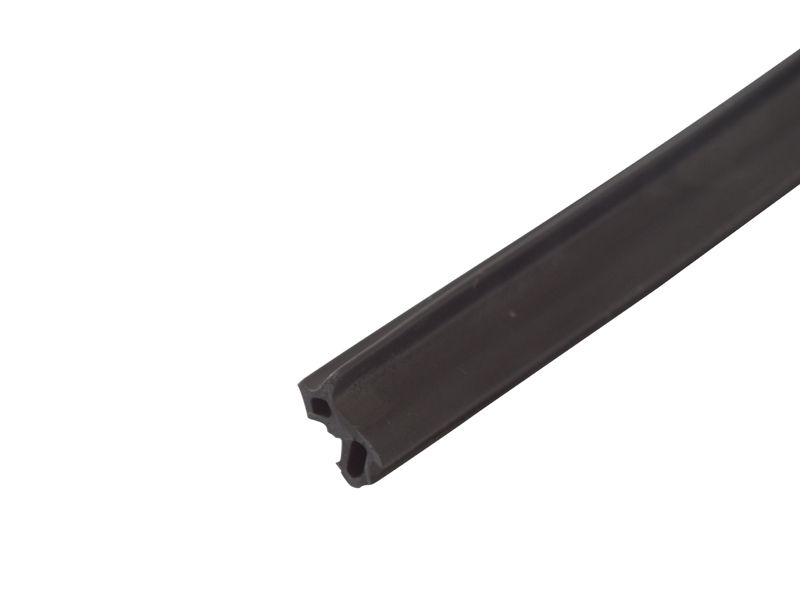 Уплотнитель S7349 совместим с профилем KBE 255 (стеклопак.), черный. Рис. 1