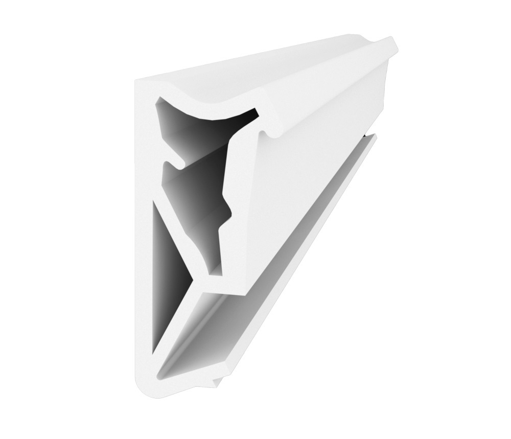 Уплотнитель для деревянных евроокон DEVENTER на фальц створки, ширина паза 4-5 мм, ТЭП, белый RAL 9016. Рис. 1 Уплотнитель для деревянных евроокон DEVENTER на фальц створки, ширина паза 4-5 мм, ТЭП, белый RAL 9016. Рис. 1