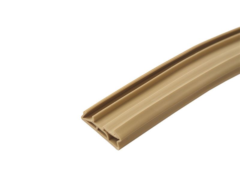 Профиль для деревянных евроокон DEVENTER на фальц створки, ширина паза 4-5 мм, ТЭП, бежевый RAL 1001. Рис. 1 Профиль для деревянных евроокон DEVENTER на фальц створки, ширина паза 4-5 мм, ТЭП, бежевый RAL 1001. Рис. 1