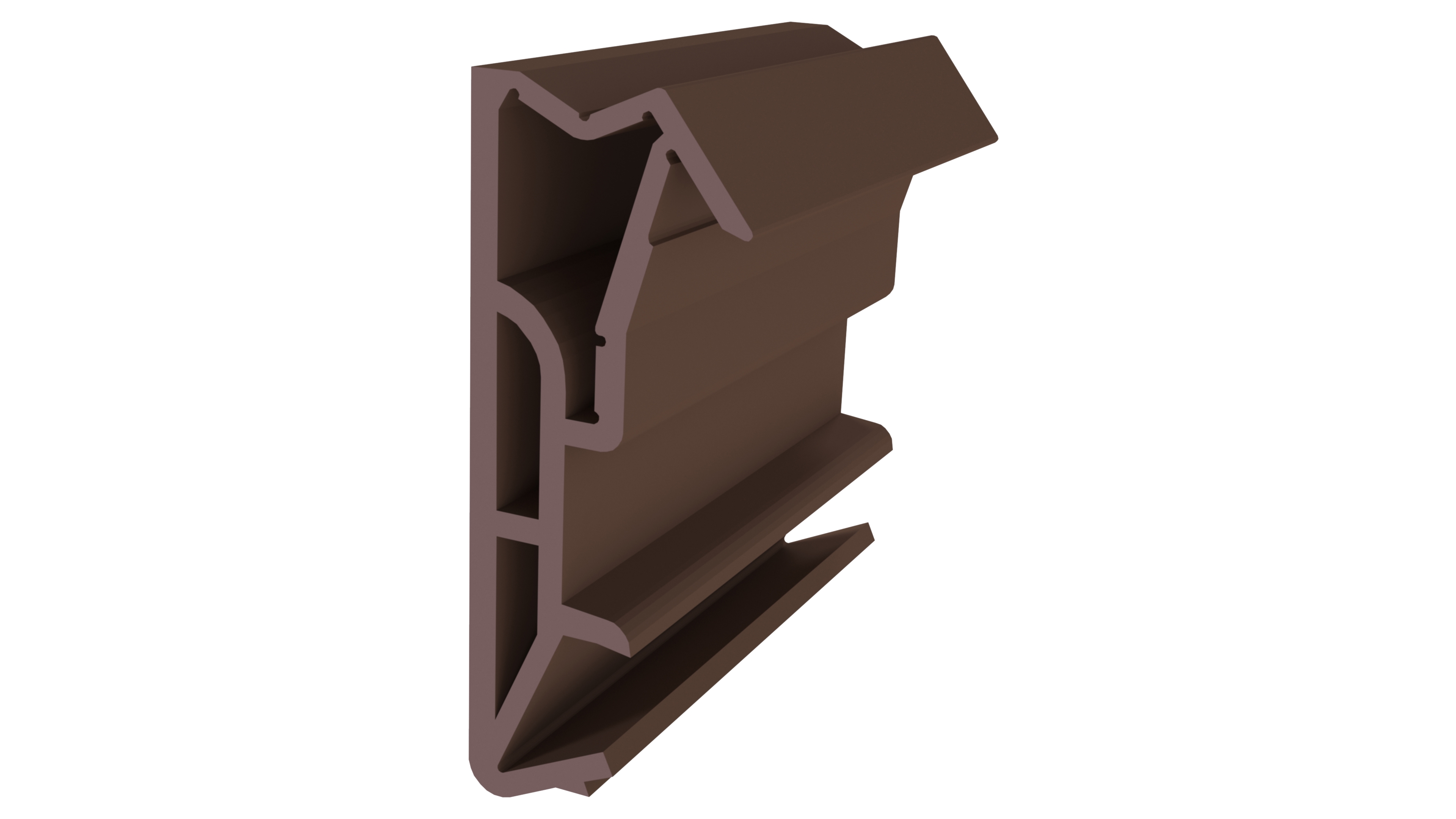 Уплотнитель для деревянных евроокон DEVENTER на фальц створки, ширина паза 4-5 мм, ТЭП, коричневый RAL 8002. Рис. 1 Уплотнитель для деревянных евроокон DEVENTER на фальц створки, ширина паза 4-5 мм, ТЭП, коричневый RAL 8002. Рис. 1