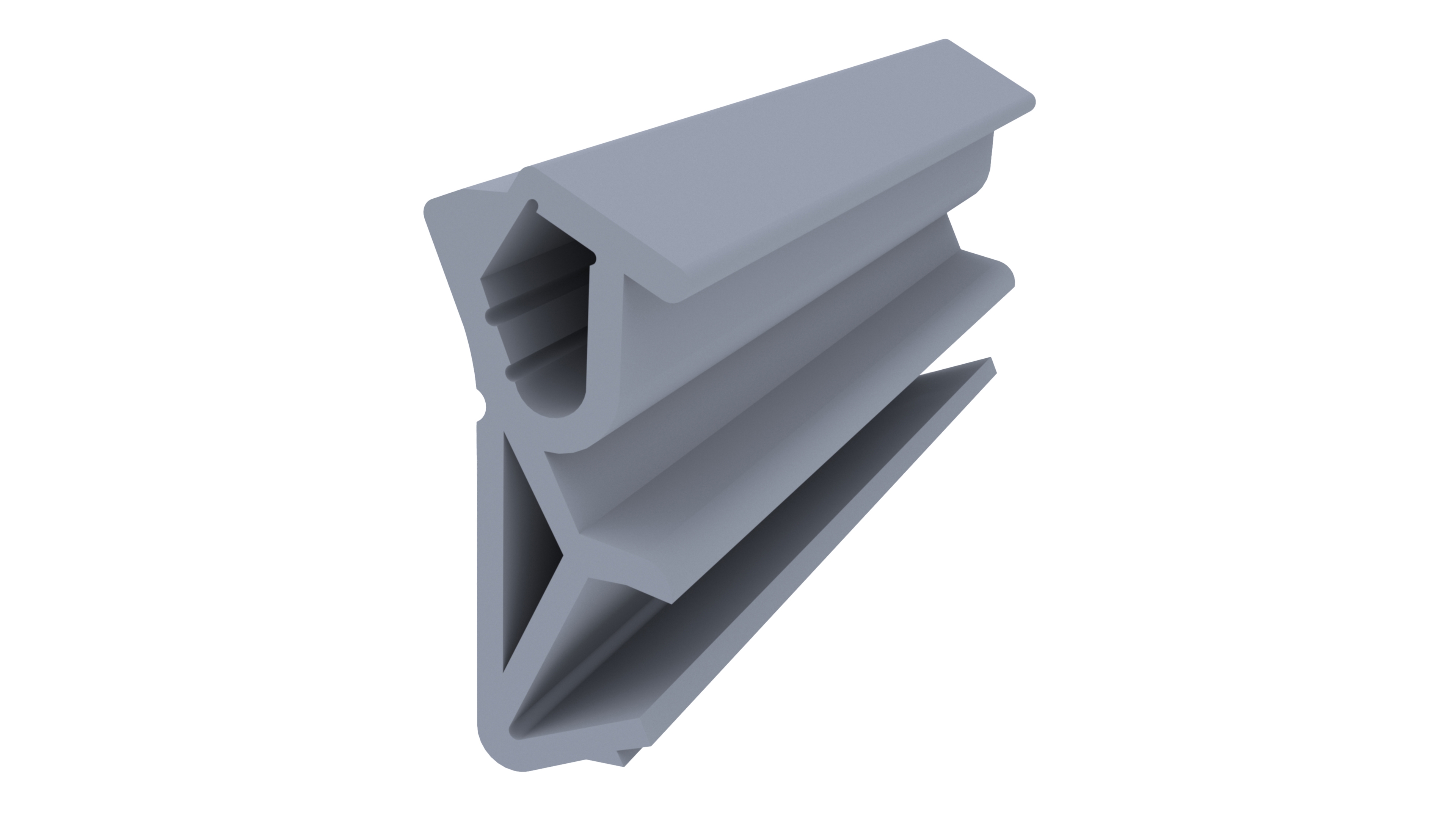 Уплотнитель для деревянных евроокон DEVENTER на фальц створки, ширина паза 4-5 мм, ТЭП, серый RAL 7040. Рис. 1 Уплотнитель для деревянных евроокон DEVENTER на фальц створки, ширина паза 4-5 мм, ТЭП, серый RAL 7040. Рис. 1