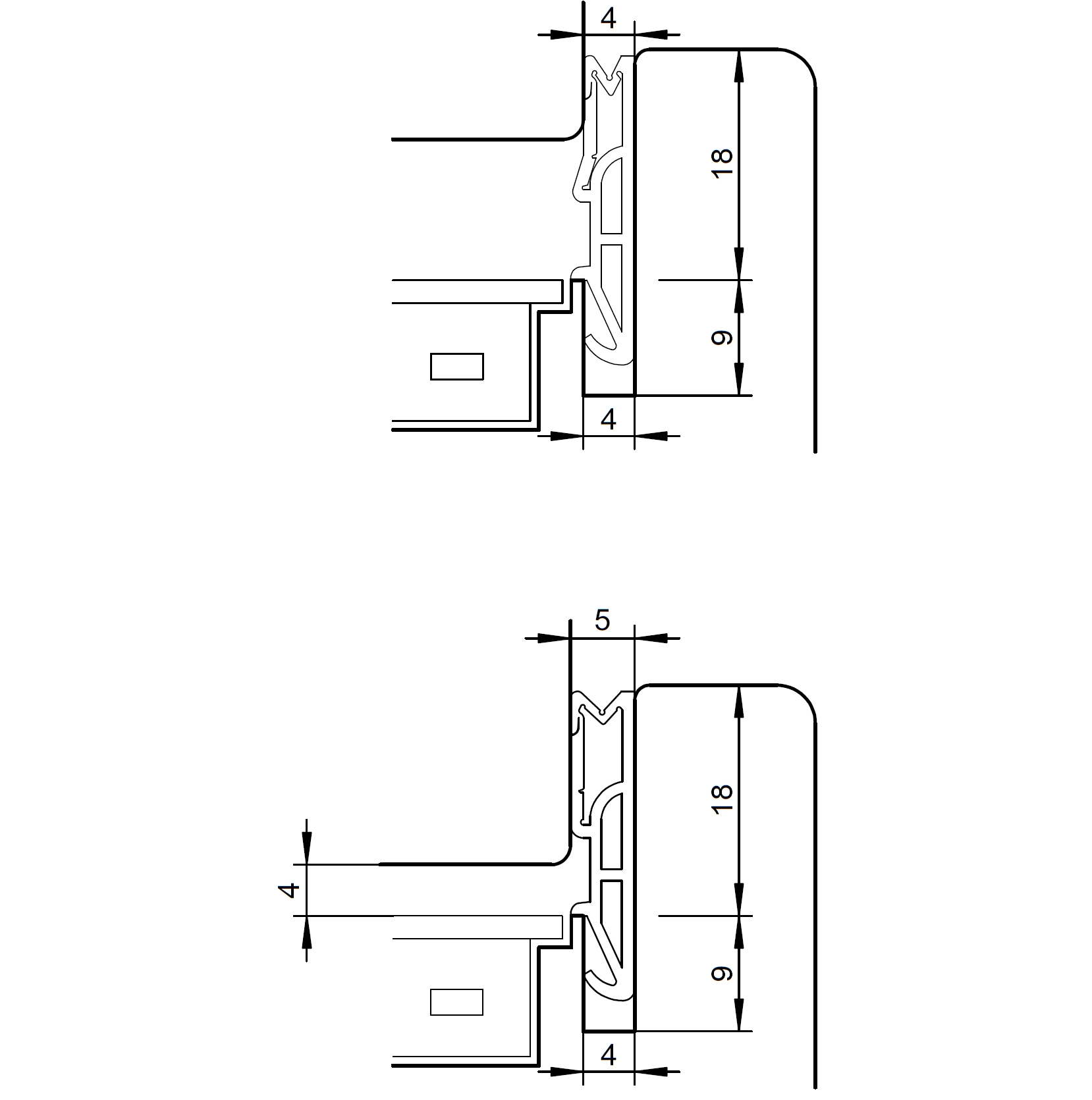 Уплотнитель для деревянных евроокон DEVENTER на наплав створки, ширина паза 4 мм, ТЭП, коричневый RAL 8002. Рис. 3 Уплотнитель для деревянных евроокон DEVENTER на наплав створки, ширина паза 4 мм, ТЭП, коричневый RAL 8002. Рис. 3