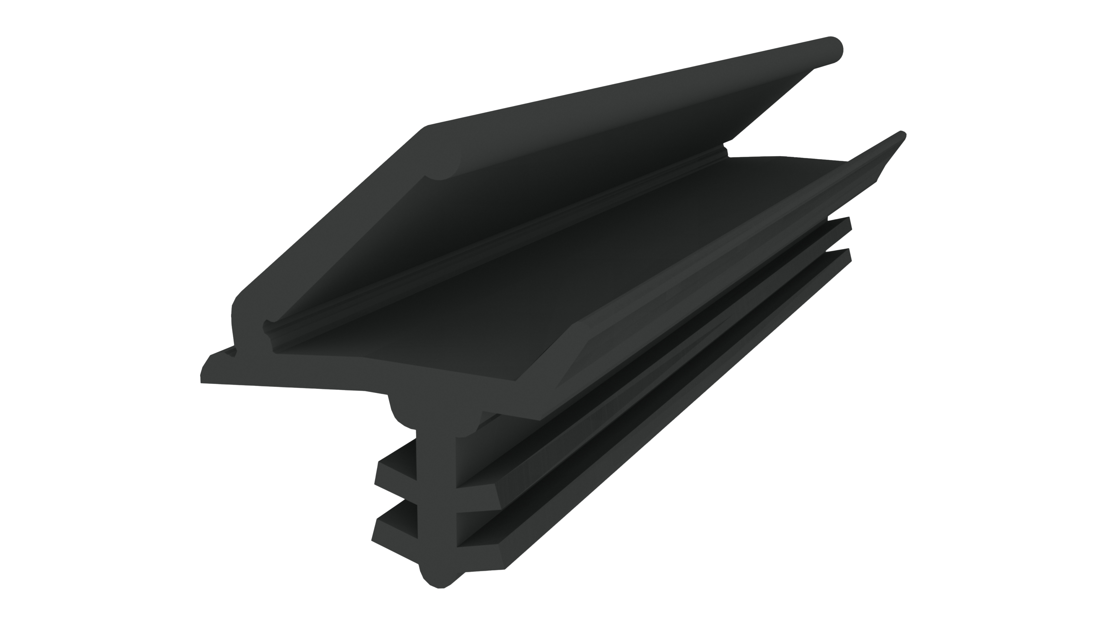 Уплотнитель для деревянных евроокон DEVENTER на раму, ширина паза 3 мм, ТЭП, черный RAL 9004. Рис. 1 Уплотнитель для деревянных евроокон DEVENTER на раму, ширина паза 3 мм, ТЭП, черный RAL 9004. Рис. 1