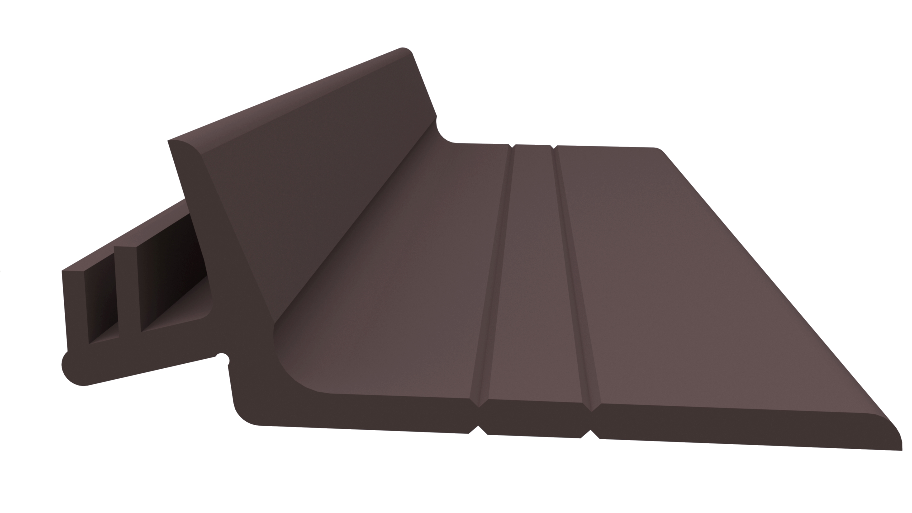 Уплотнитель для деревянных евроокон DEVENTER на штульповую створку, ширина паза 3 мм, ТЭП, темно-коричневый RAL 8014. Рис. 1 Уплотнитель для деревянных евроокон DEVENTER на штульповую створку, ширина паза 3 мм, ТЭП, темно-коричневый RAL 8014. Рис. 1