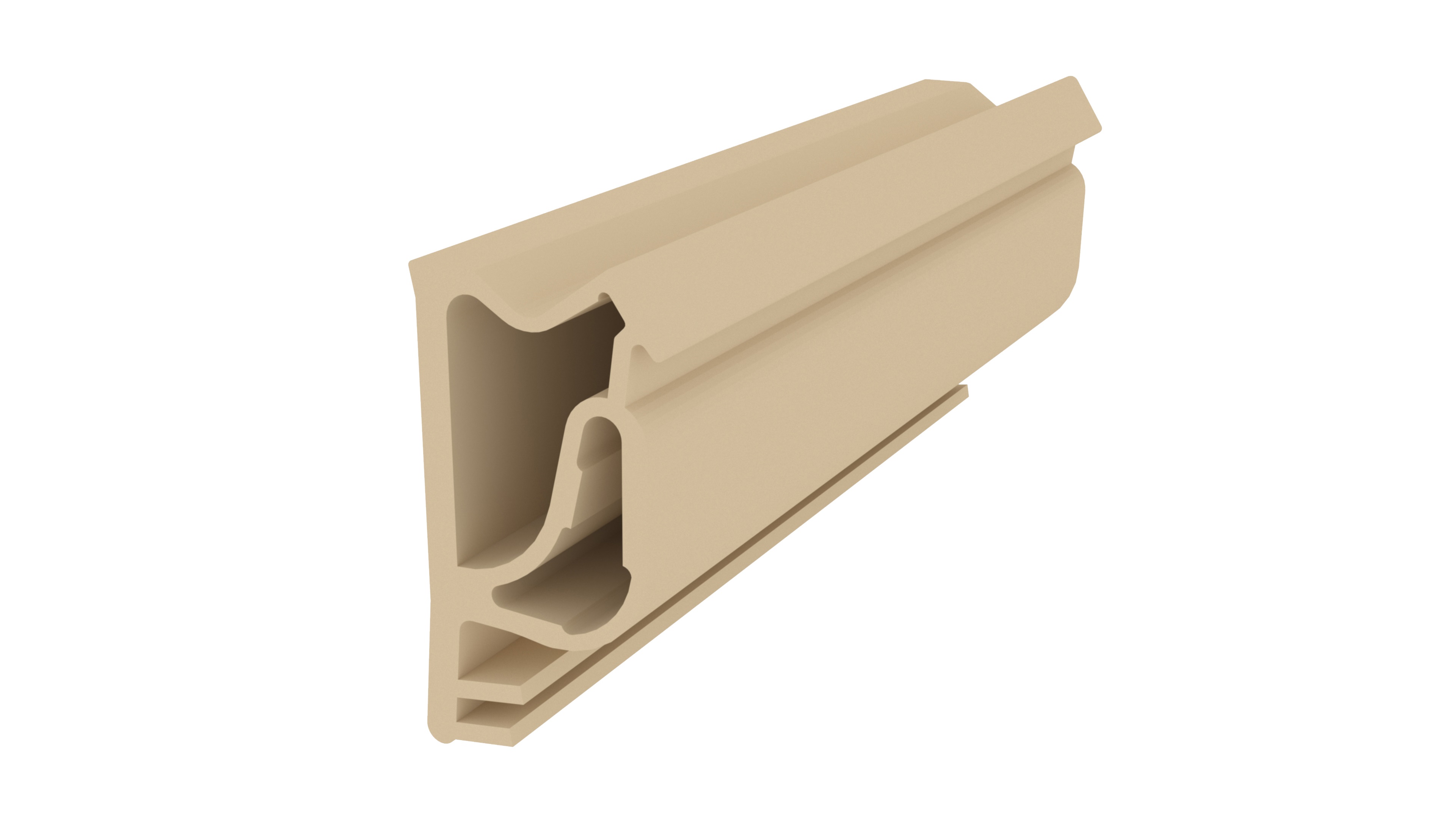 Уплотнитель для деревянных евроокон на наплав и фальц створки, ширина паза 3 мм, ТЭП, бежевый. Рис. 1 Уплотнитель для деревянных евроокон на наплав и фальц створки, ширина паза 3 мм, ТЭП, бежевый. Рис. 1