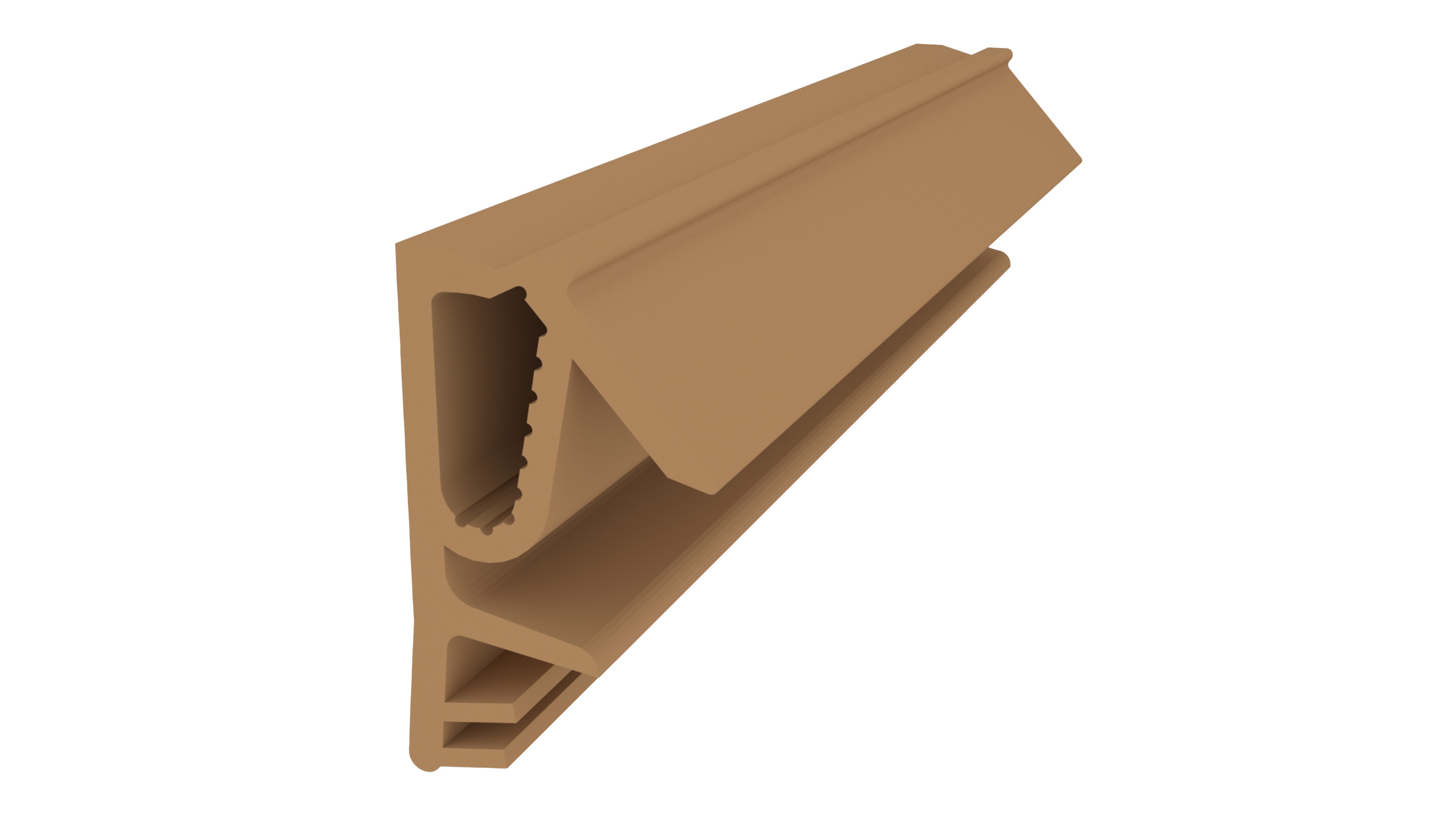 Уплотнитель для деревянных евроокон на наплав и фальц створки, ширина паза 3 мм, ТЭП, цвет киби. Рис. 1 Уплотнитель для деревянных евроокон на наплав и фальц створки, ширина паза 3 мм, ТЭП, цвет киби. Рис. 1