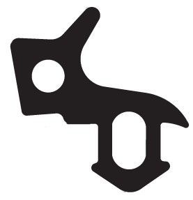 Уплотнитель для профиля KBE 254 (стеклопакет), серый, ТЭП. Рис. 1 Уплотнитель для профиля KBE 254 (стеклопакет), серый, ТЭП. Рис. 1