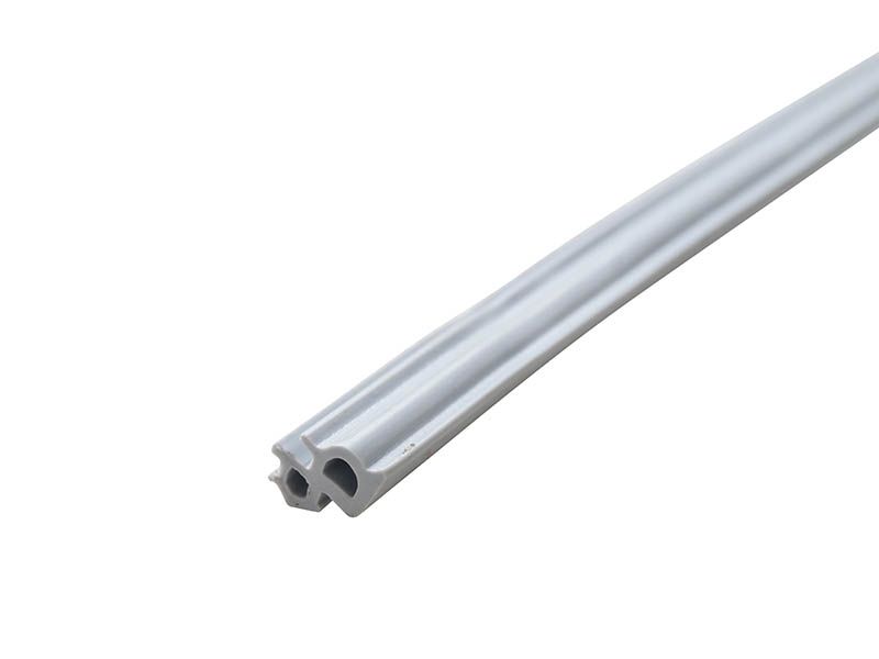 Уплотнитель совместим с профилем Rehau, Montblanc, (стеклопакет), серый. Рис. 1