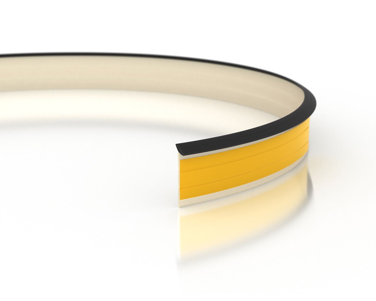 Уплотнитель для столешниц Clear Line 5 метров, черный