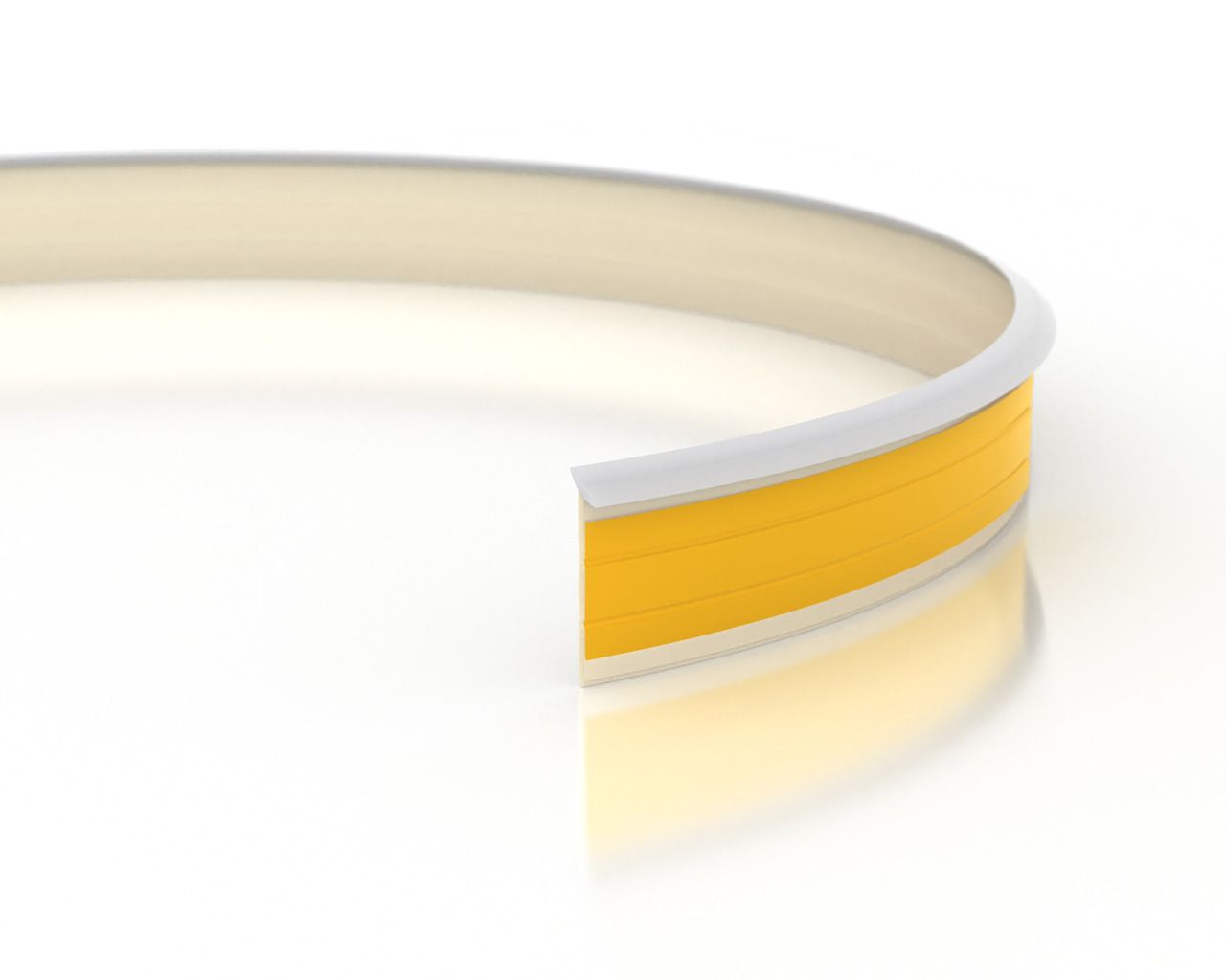 Уплотнитель для столешниц Clear Line 5 метров, светло-серый