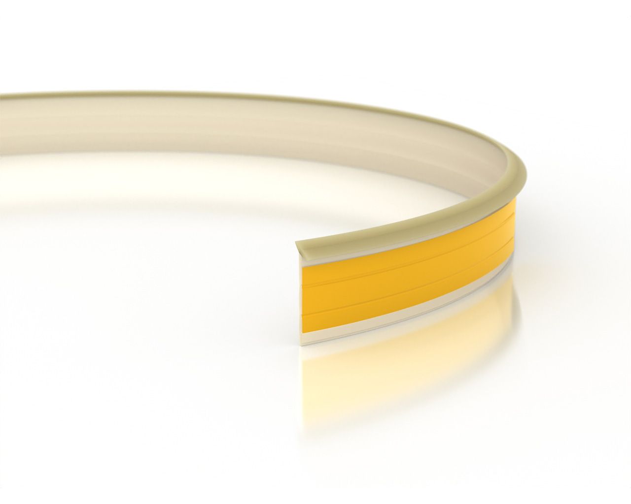 Уплотнитель для столешниц Clear Line 5 метров, ваниль