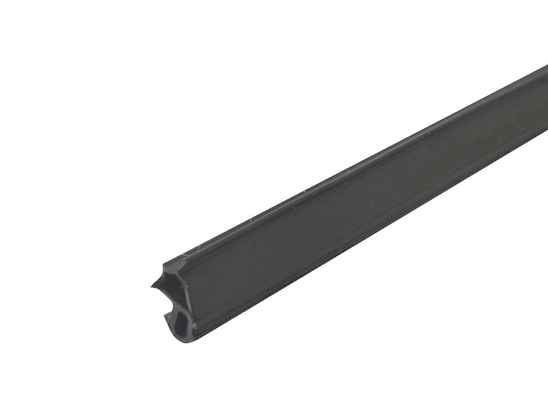 Уплотнитель совместим с профилем VEKA, (створка), черный. Рис. 1