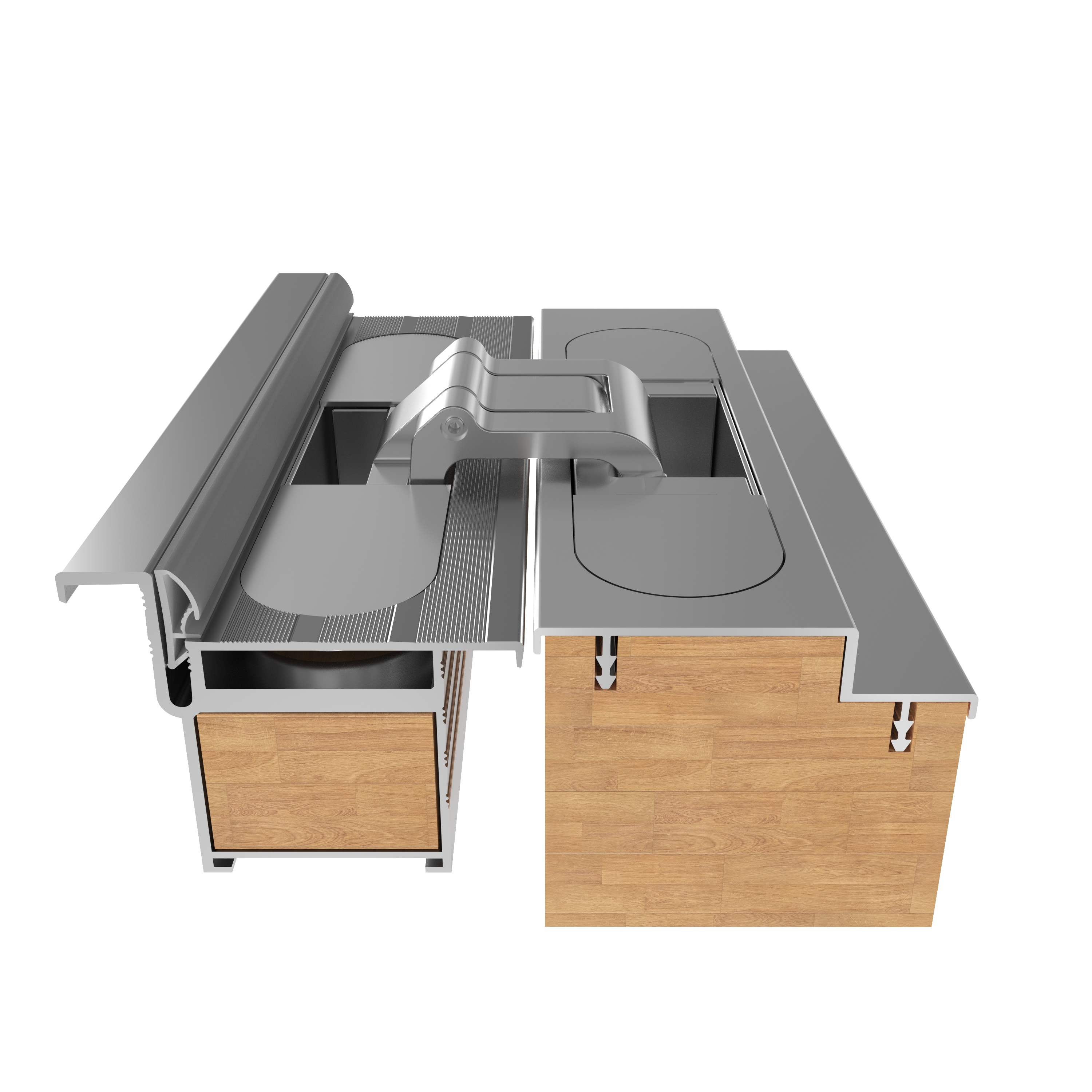 Уплотнитель контурный для межкомнатных дверей DEVENTER, ТЭП, бежевый RAL 1001. Рис. 3