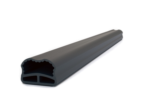 Уплотнитель контурный для стальных дверей DEVENTER, на клеевой основе, ТЭП, хлыст длиной 2180 мм, черный RAL 9004. Рис. 2