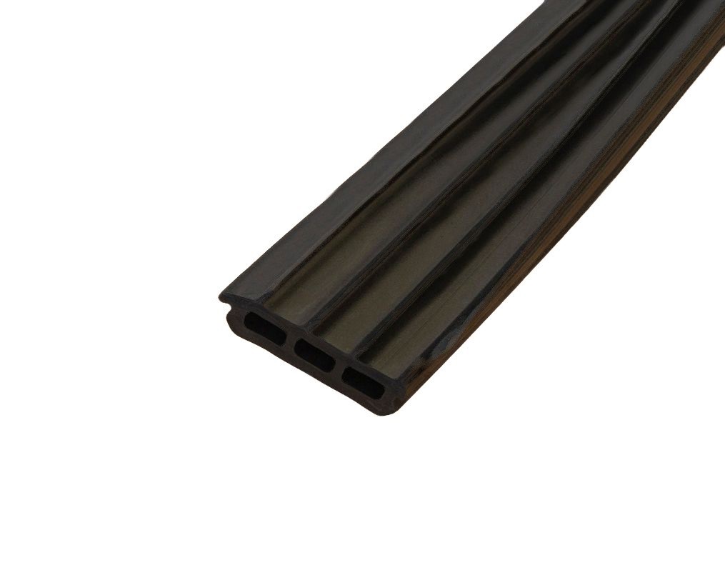 Уплотнитель лабиринтный ALUMARK EPDM 50м черный