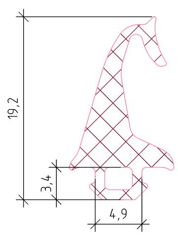 Уплотнитель оконный средний, ТЭП, 100м, цвет черный. Рис. 1