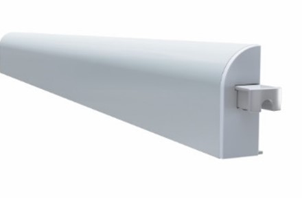 Автоматический дверной умный порог, длина 820 мм, накладной  18,45x40,2 мм. Рис. 1