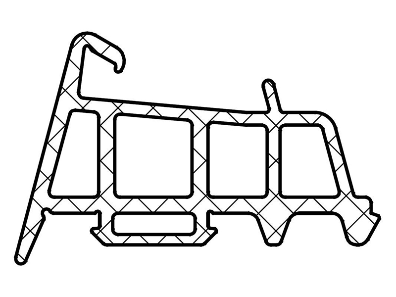 Уплотнитель резиновый (модерн.FRK195). Рис. 1 Уплотнитель резиновый (модерн.FRK195). Рис. 1