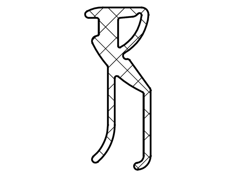 Уплотнитель резиновый. Рис. 1