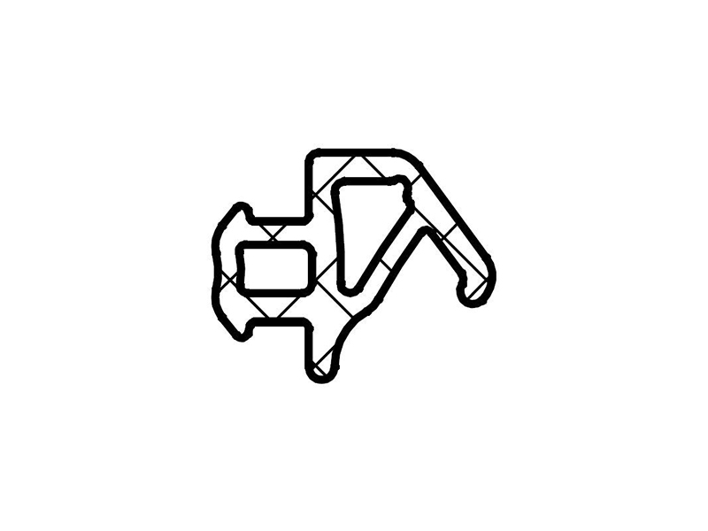 Уплотнитель резиновый. Рис. 1