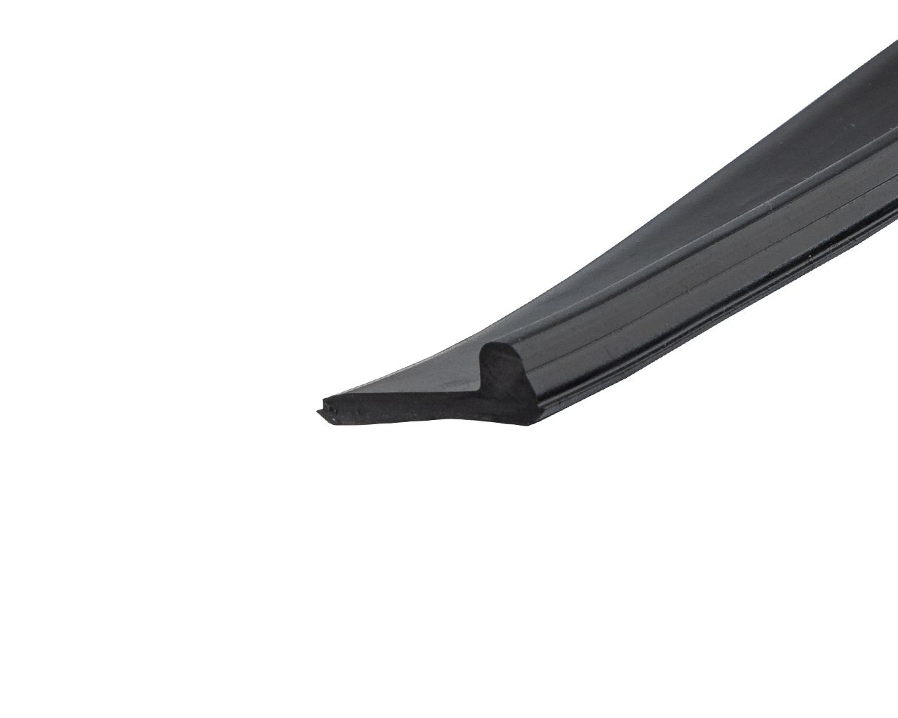 Уплотнитель упорный порога ALUMARK EPDM 80м черный