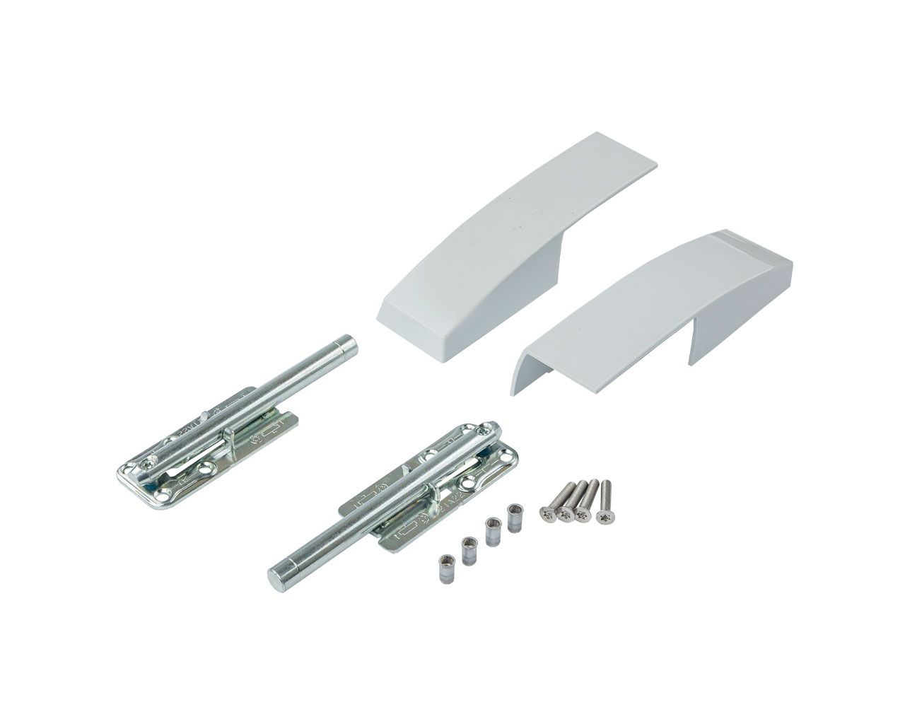 Усилители + торцевые накладки Alu-HKS, серый, 230518. Рис. 2