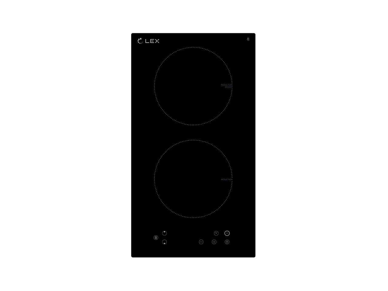 Варочная панель индукционная EVI 320 BL, черный. Рис. 1