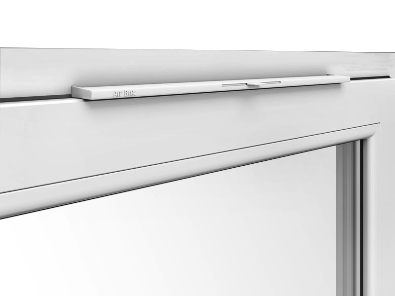 Вентиляционный клапан Air-Box Comfort, белый. Рис. 1 Вентиляционный клапан Air-Box Comfort, белый. Рис. 1