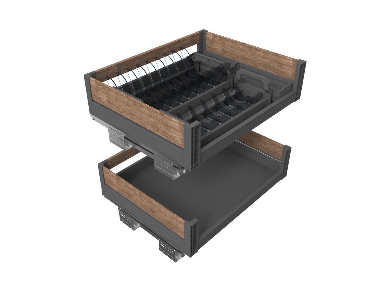 Выдвижная корзина Firmax DANA Wood в базу 600 мма. Рис. 2 Выдвижная корзина Firmax DANA Wood в базу 600 мма. Рис. 2