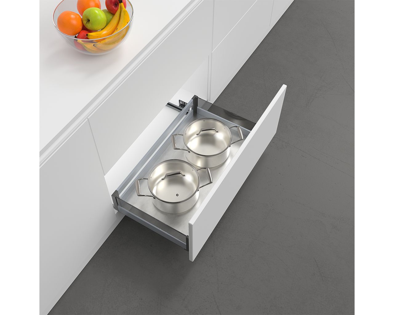 Выдвижная корзина Firmax DANA в базу 600 мм. Рис. 3